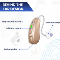 Thumbnail for BTE Bluetooth Stream OTC Hearing Aids